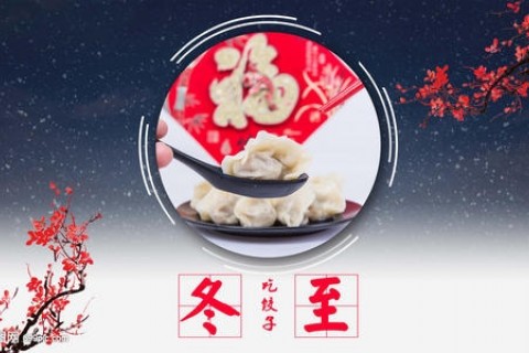 一波冬至节日吃饺子的祝福句子说说